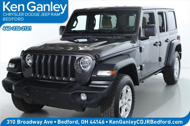 used 2021 Jeep Wrangler Unlimited car, priced at $28,442