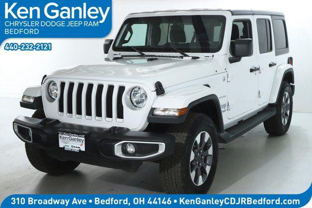used 2021 Jeep Wrangler Unlimited car, priced at $32,438