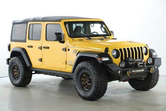 used 2018 Jeep Wrangler Unlimited car, priced at $19,973