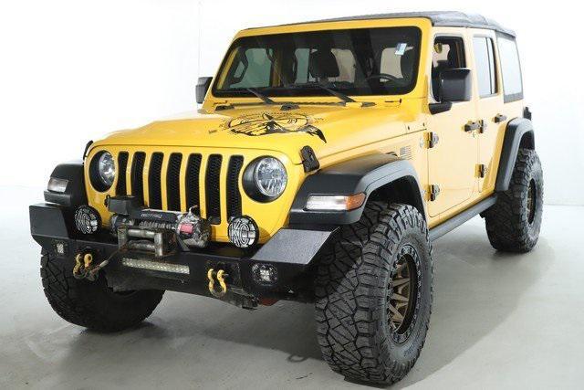 used 2018 Jeep Wrangler Unlimited car, priced at $18,299