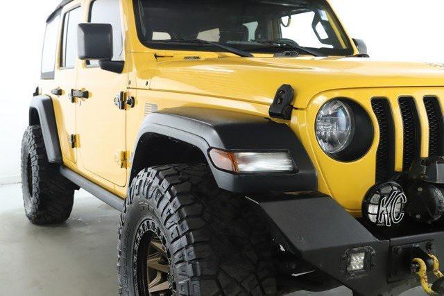 used 2018 Jeep Wrangler Unlimited car, priced at $19,973