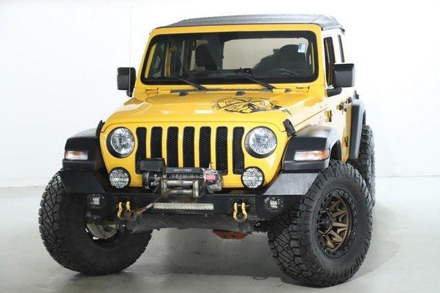 used 2018 Jeep Wrangler Unlimited car, priced at $19,973