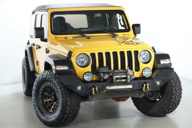 used 2018 Jeep Wrangler Unlimited car, priced at $19,973