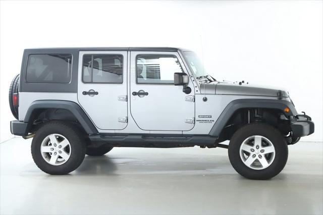 used 2015 Jeep Wrangler Unlimited car, priced at $16,865