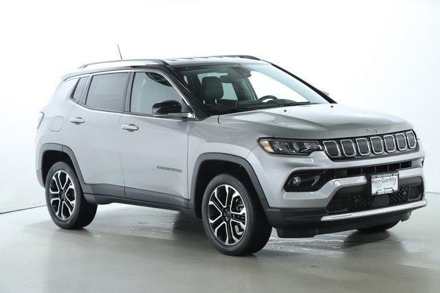 used 2022 Jeep Compass car, priced at $24,990