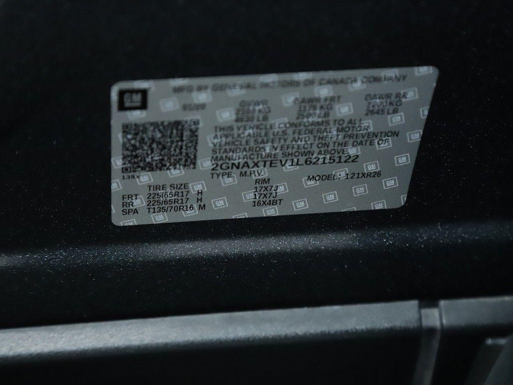 used 2020 Chevrolet Equinox car, priced at $18,641