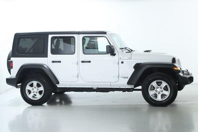 used 2021 Jeep Wrangler Unlimited car, priced at $29,324