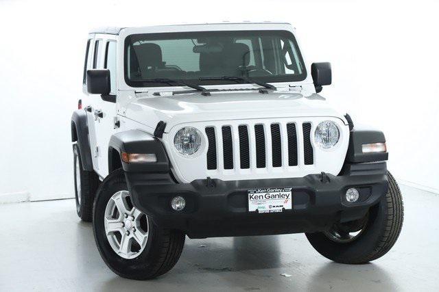 used 2021 Jeep Wrangler Unlimited car, priced at $29,324