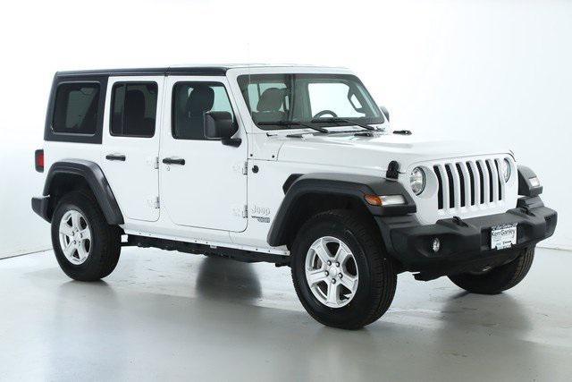 used 2021 Jeep Wrangler Unlimited car, priced at $29,324