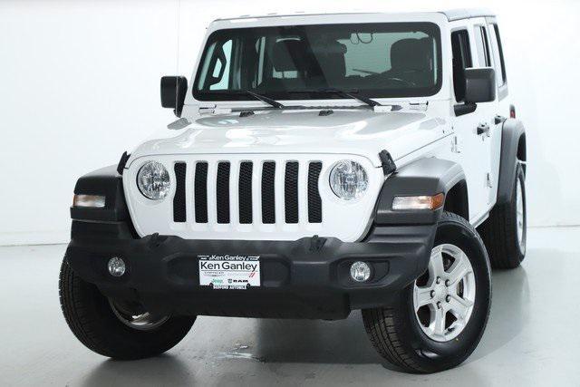 used 2021 Jeep Wrangler Unlimited car, priced at $29,324