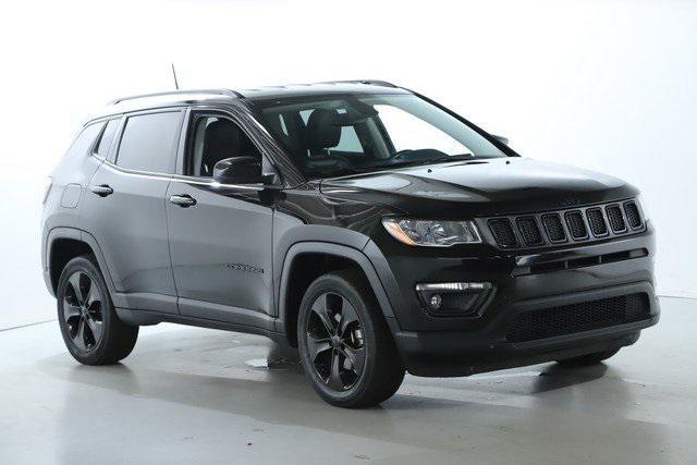 used 2021 Jeep Compass car, priced at $15,291