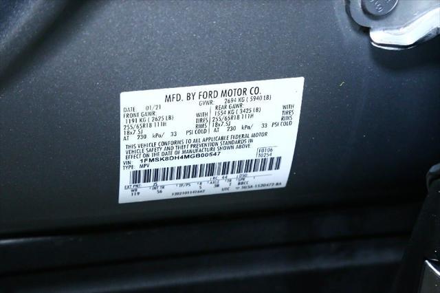 used 2021 Ford Explorer car, priced at $24,986