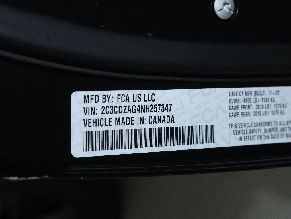 used 2022 Dodge Challenger car, priced at $20,989