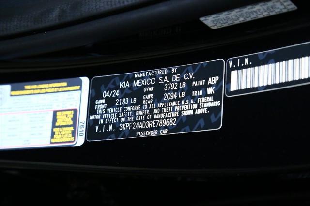 used 2024 Kia Forte car, priced at $18,987