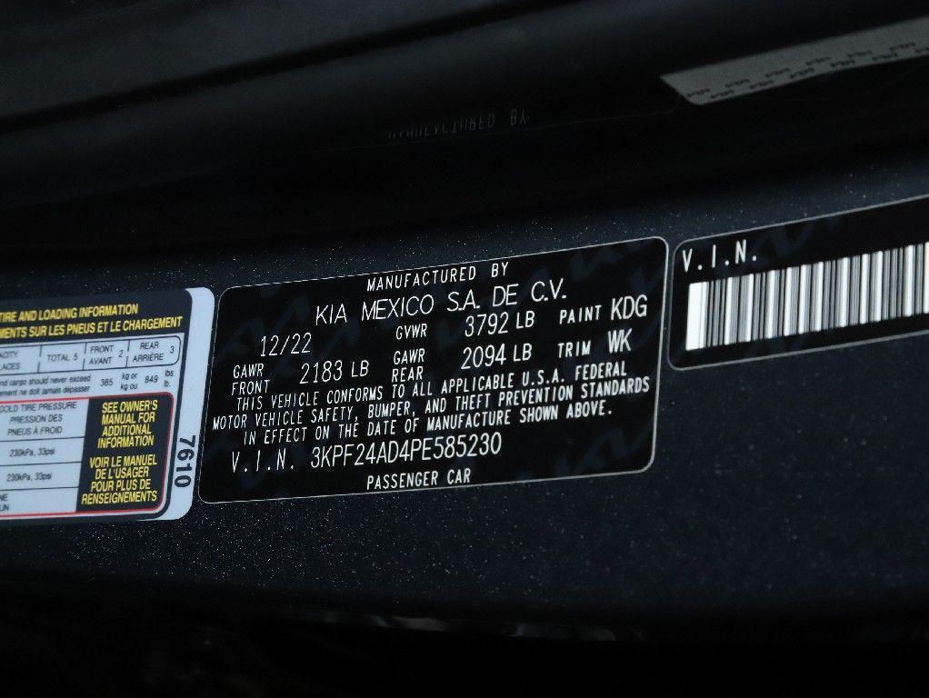 used 2023 Kia Forte car, priced at $15,991