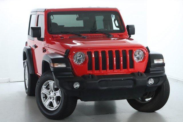 used 2021 Jeep Wrangler car, priced at $28,318