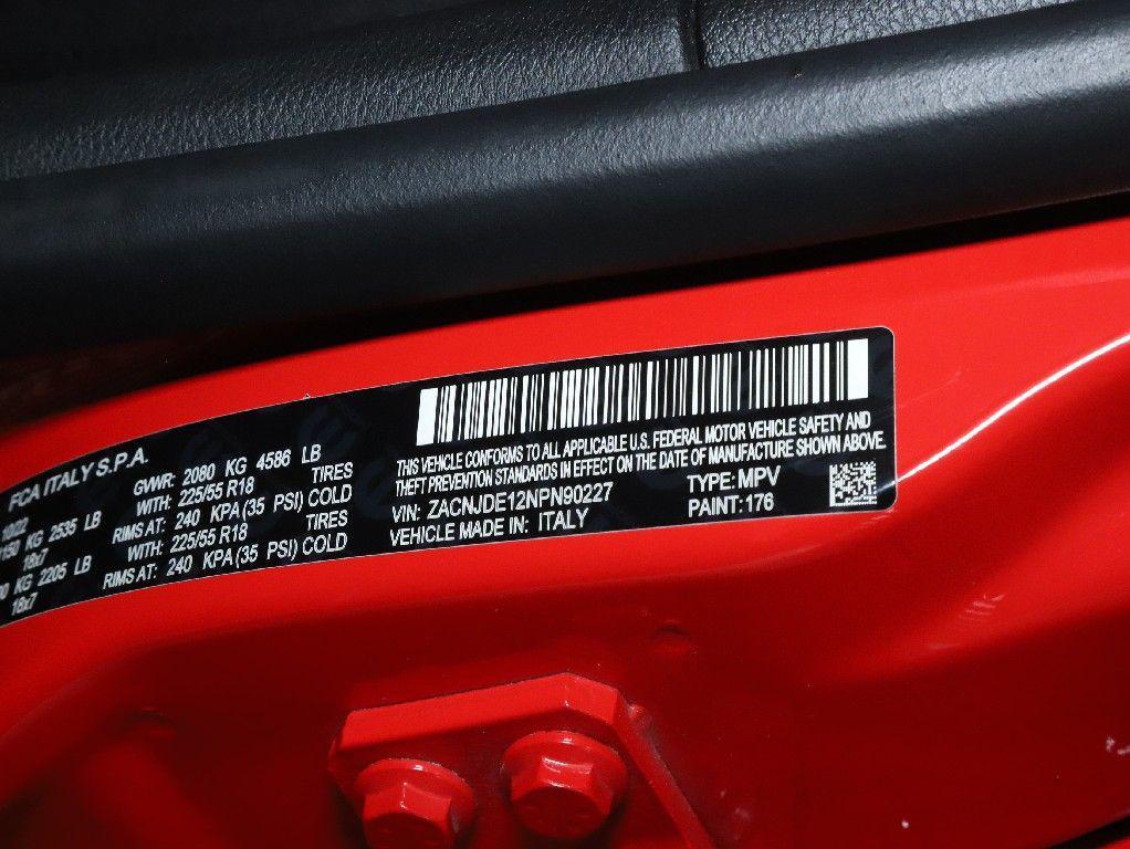 used 2022 Jeep Renegade car, priced at $18,287