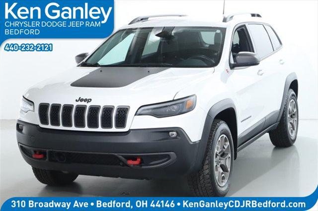 used 2021 Jeep Cherokee car, priced at $27,481