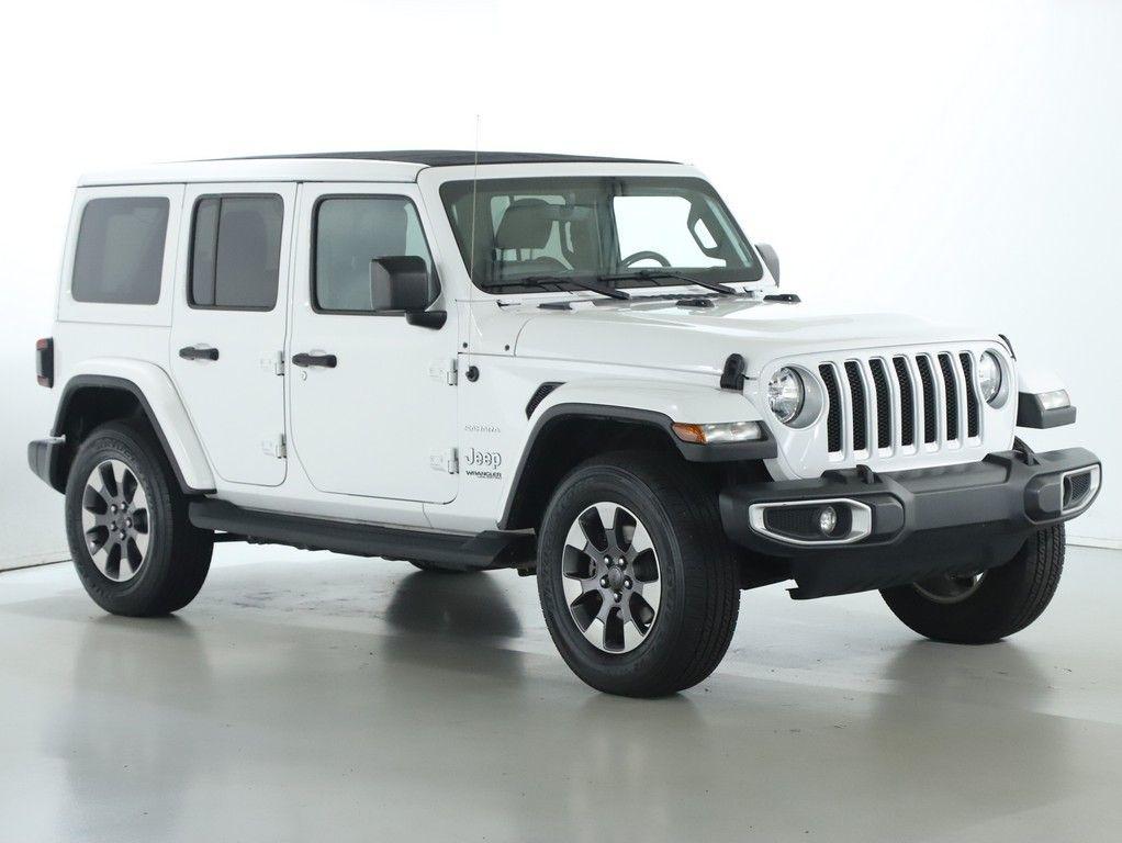 used 2020 Jeep Wrangler Unlimited car, priced at $20,891
