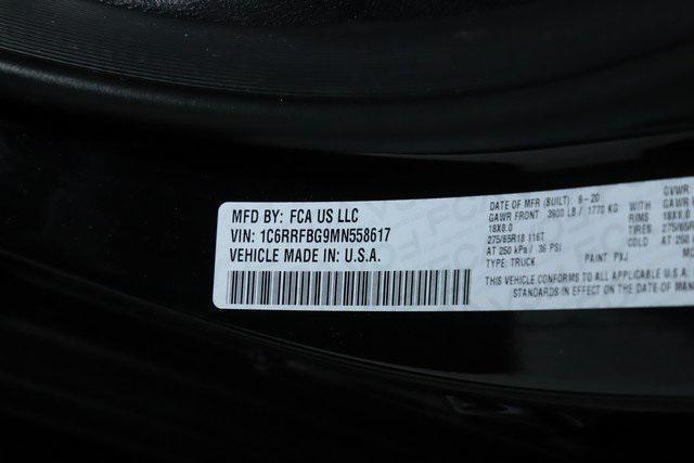 used 2021 Ram 1500 car, priced at $27,889