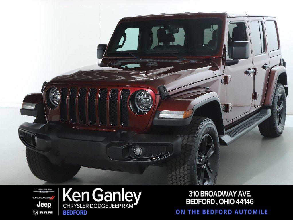 used 2021 Jeep Wrangler Unlimited car, priced at $27,991
