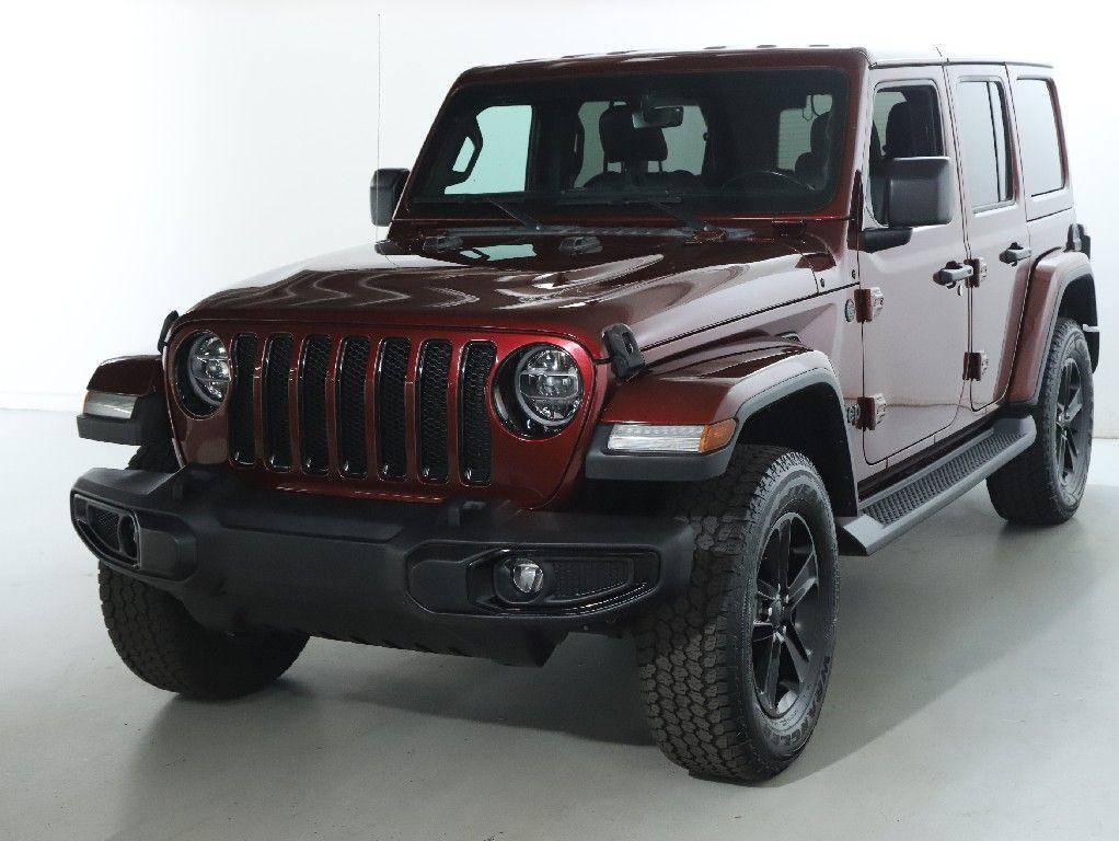 used 2021 Jeep Wrangler Unlimited car, priced at $36,986