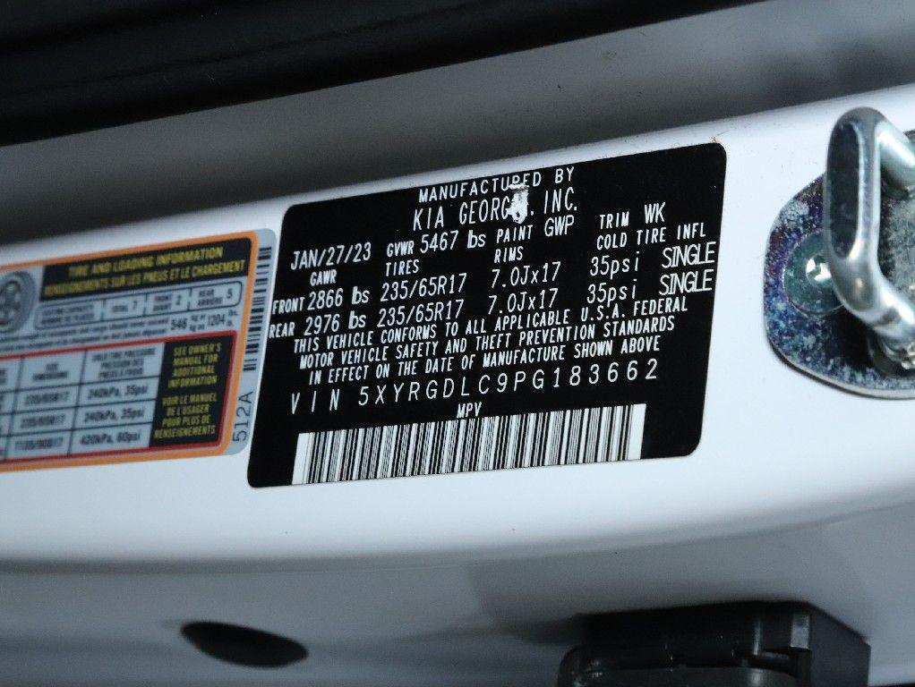 used 2023 Kia Sorento car, priced at $21,989