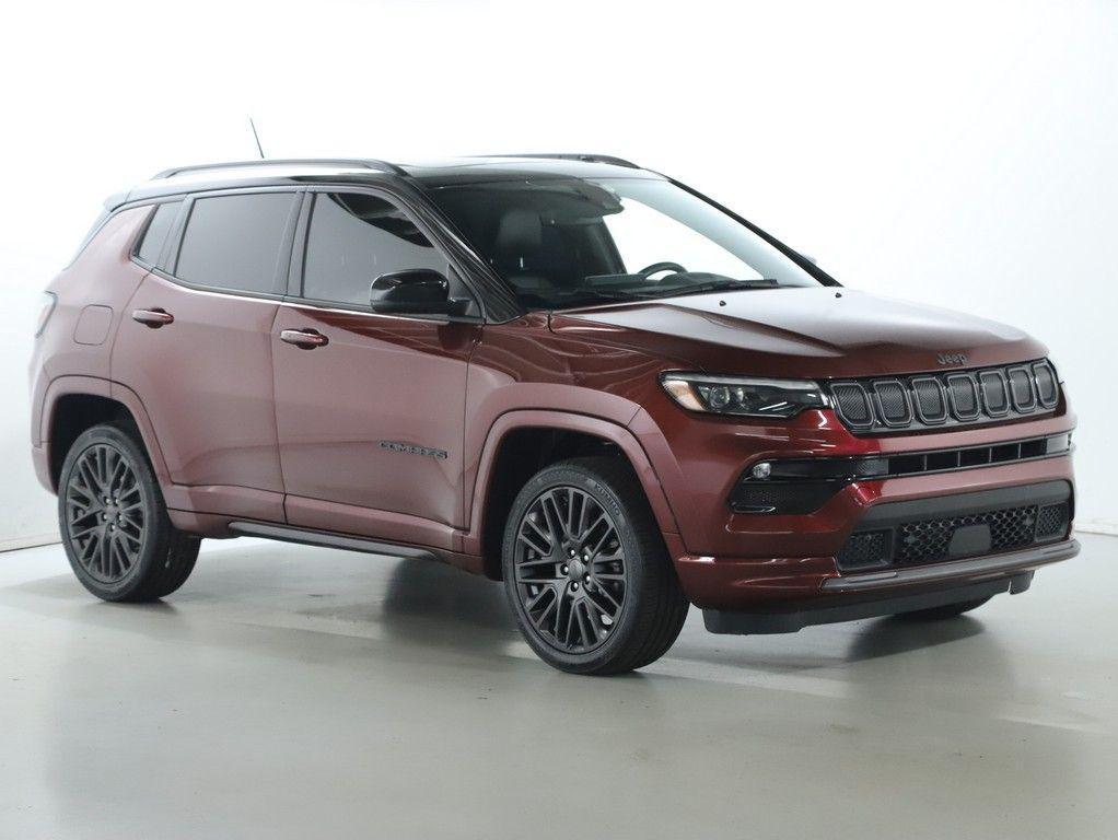 used 2022 Jeep Compass car, priced at $22,386