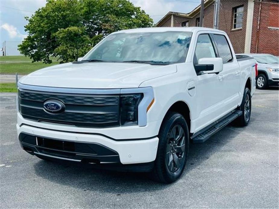 new 2022 Ford F-150 Lightning car, priced at $69,369