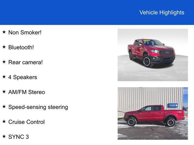 used 2021 Ford Ranger car, priced at $28,987