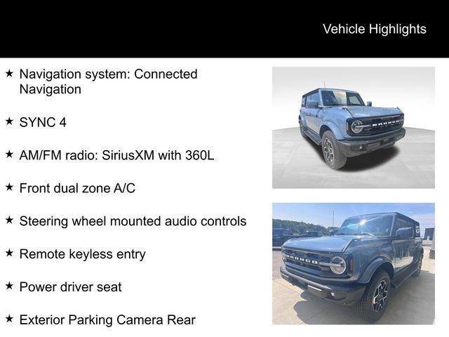 new 2025 Ford Bronco car, priced at $53,075