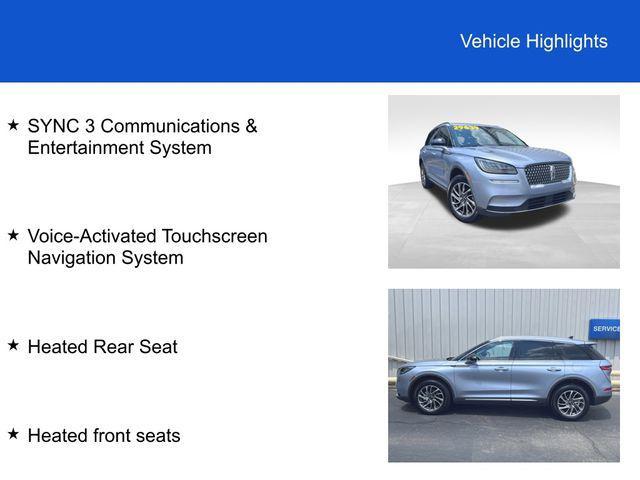 used 2022 Lincoln Corsair car, priced at $29,639