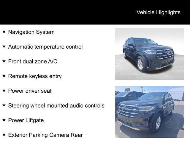 new 2025 Ford Explorer car, priced at $44,365