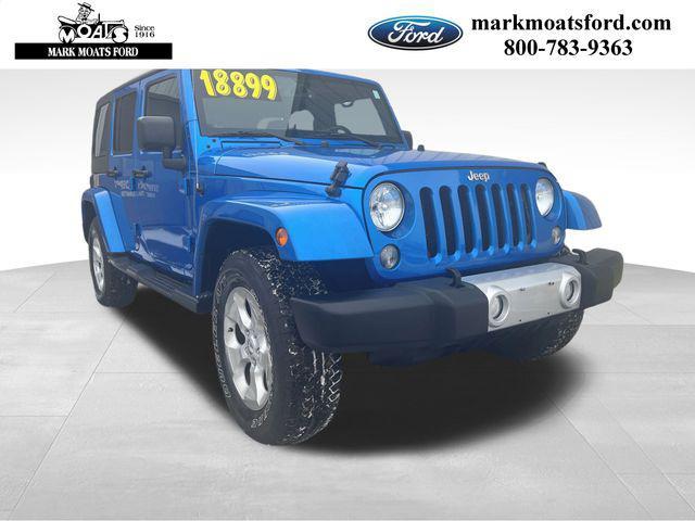 used 2015 Jeep Wrangler Unlimited car, priced at $18,899