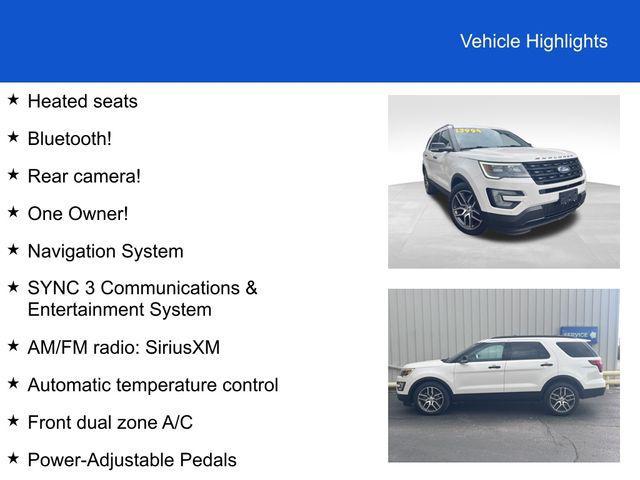 used 2017 Ford Explorer car, priced at $13,994