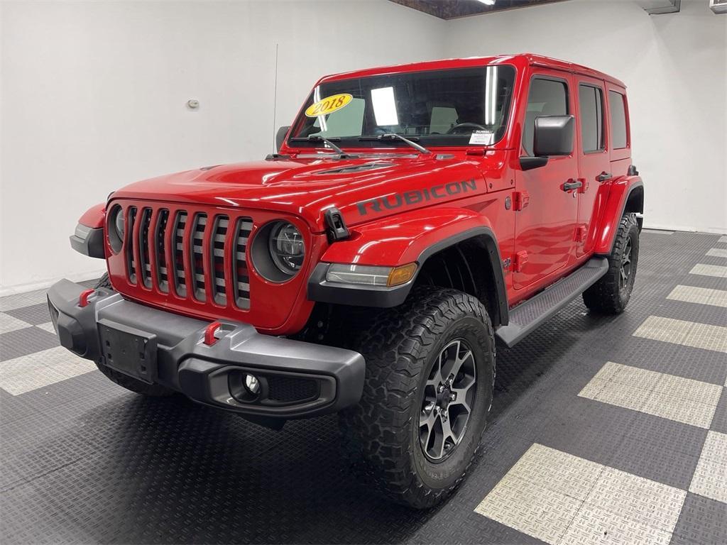 used 2018 Jeep Wrangler Unlimited car, priced at $27,324