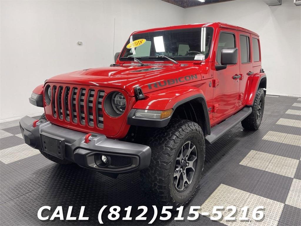 used 2018 Jeep Wrangler Unlimited car, priced at $27,039