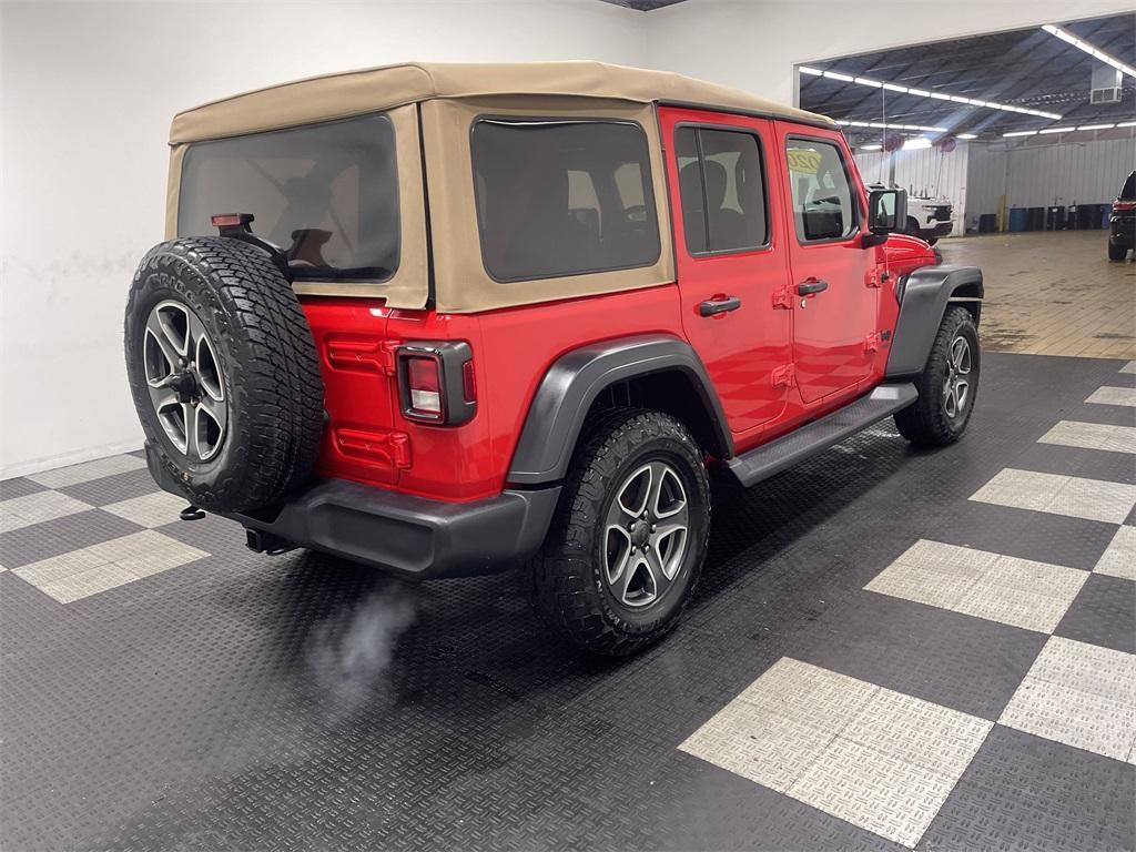 used 2020 Jeep Wrangler Unlimited car, priced at $26,884