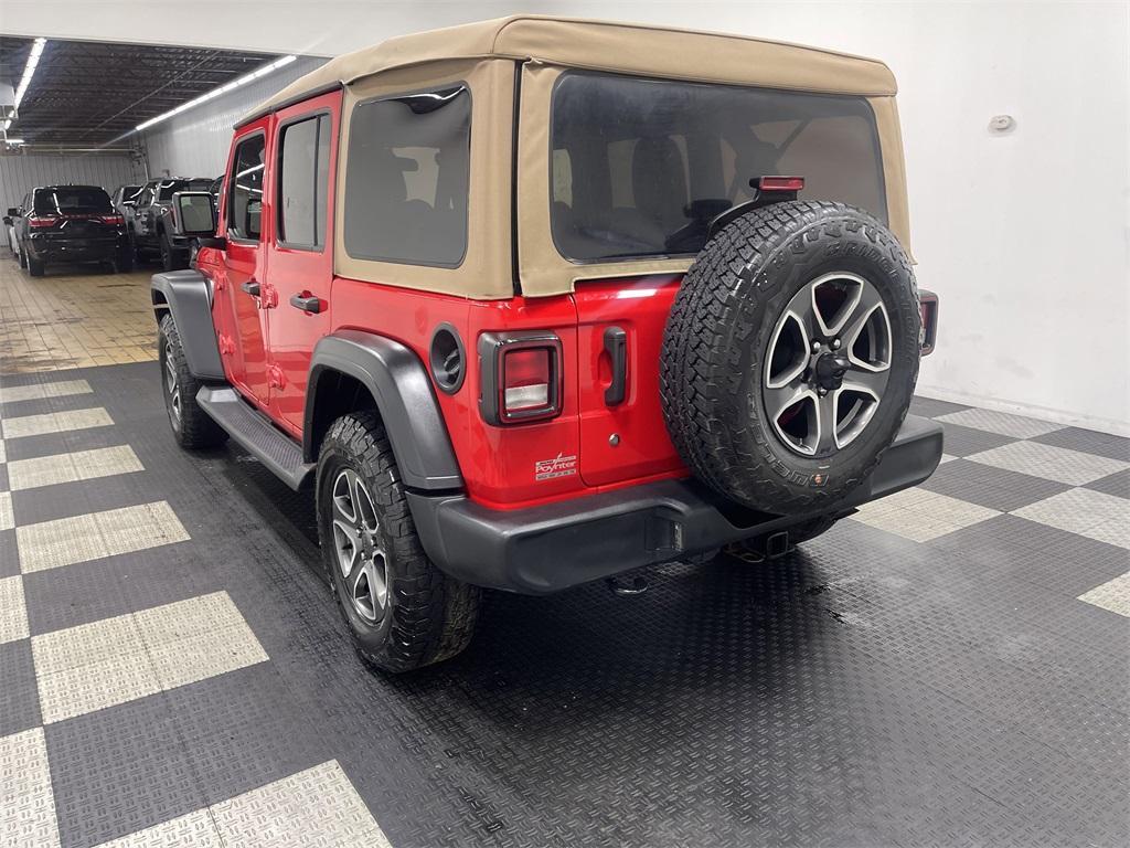 used 2020 Jeep Wrangler Unlimited car, priced at $26,884