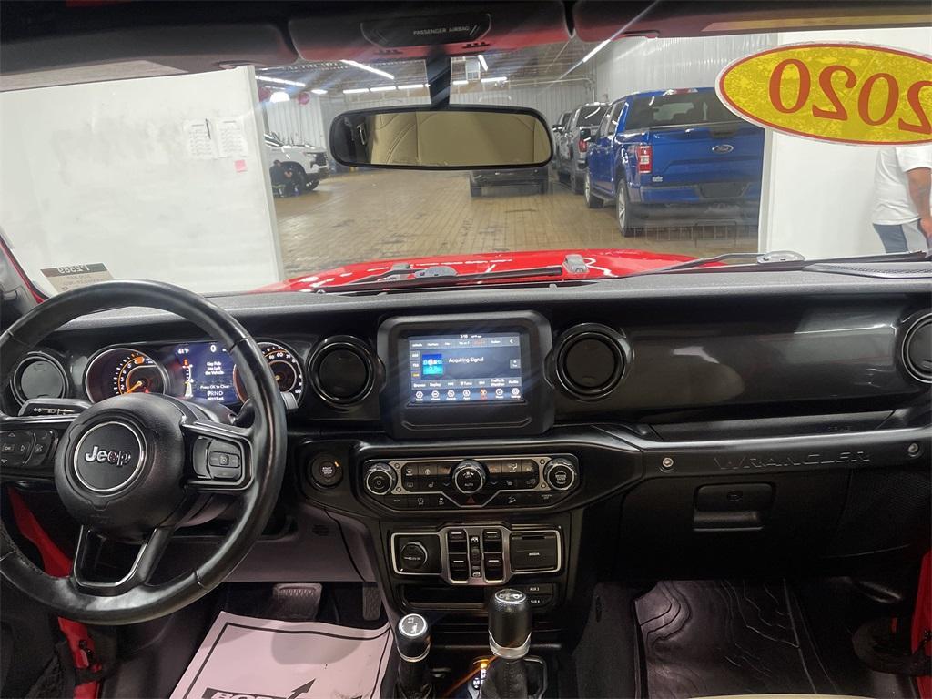 used 2020 Jeep Wrangler Unlimited car, priced at $26,884