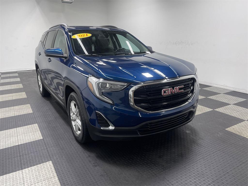 used 2021 GMC Terrain car, priced at $19,488