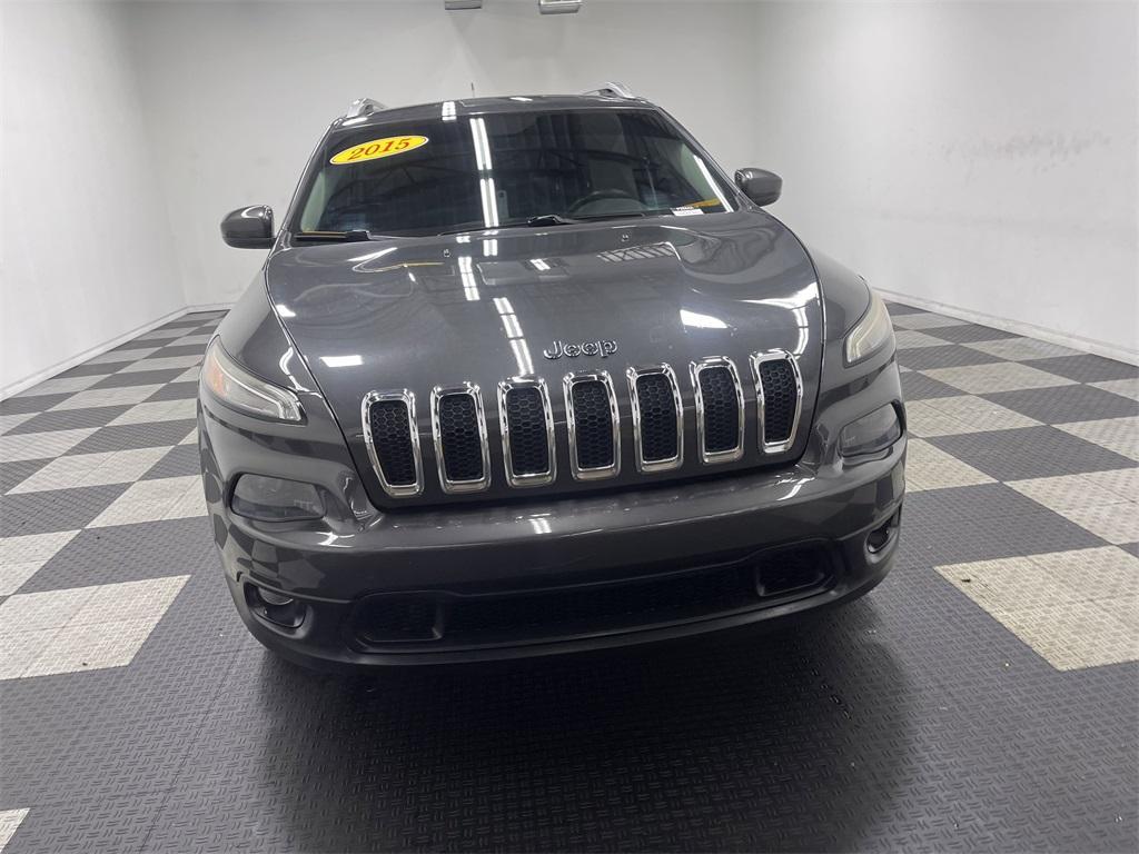 used 2015 Jeep Cherokee car, priced at $12,053