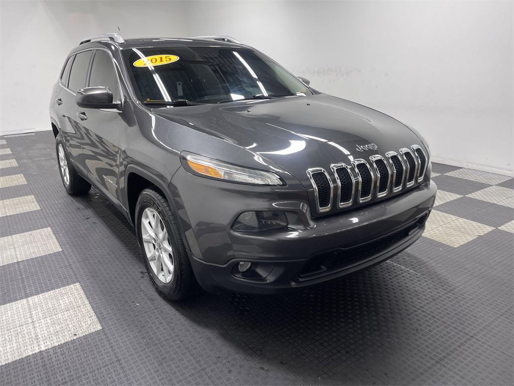 used 2015 Jeep Cherokee car, priced at $12,053