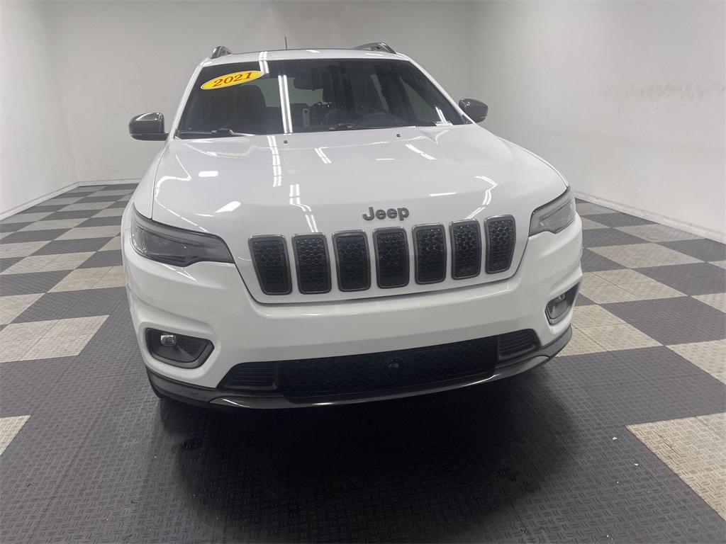 used 2021 Jeep Cherokee car, priced at $23,256