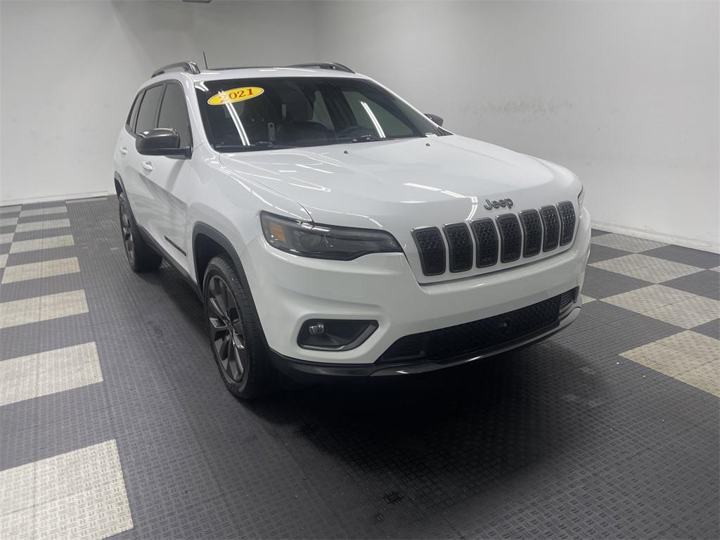 used 2021 Jeep Cherokee car, priced at $23,256