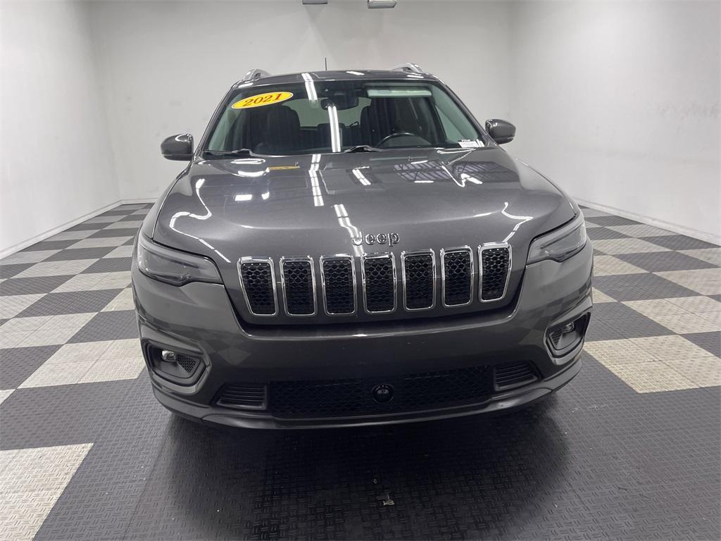 used 2021 Jeep Cherokee car, priced at $20,172