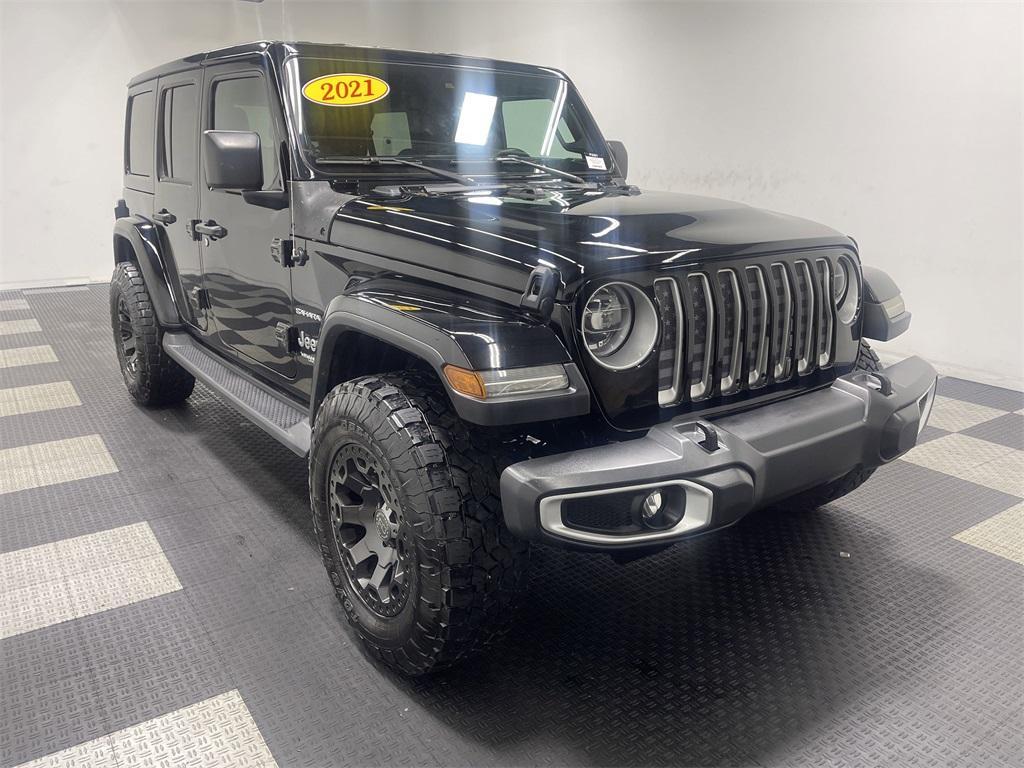 used 2021 Jeep Wrangler Unlimited car, priced at $30,234