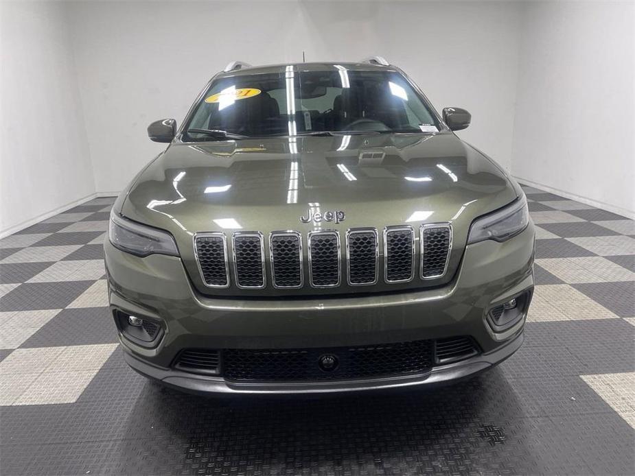 used 2021 Jeep Cherokee car, priced at $23,384