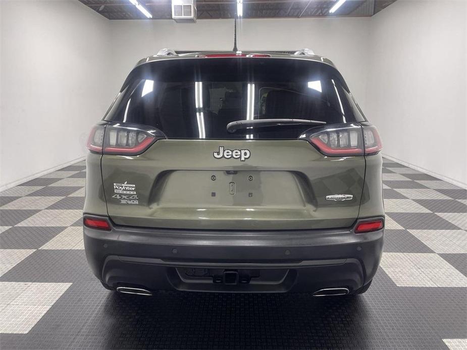 used 2021 Jeep Cherokee car, priced at $23,384