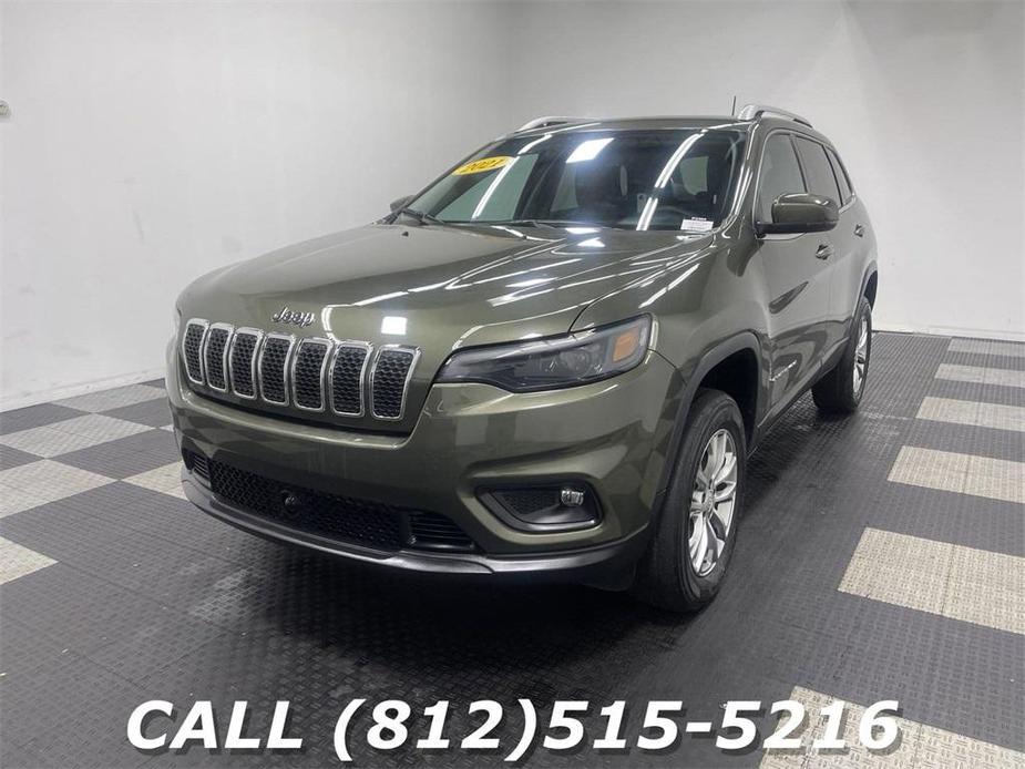 used 2021 Jeep Cherokee car, priced at $23,384